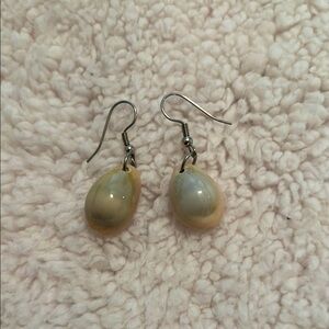 Elegant Shell Drop Earrings
